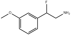 Benzeneethanamine, β-fluoro-3-methoxy- Structure