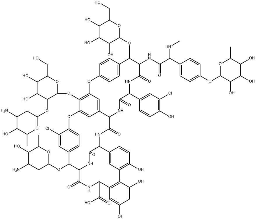 Avoparcin alpha, 49-chloro- 구조식 이미지