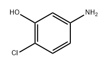 5-Amino-2-chlorophenol Structure