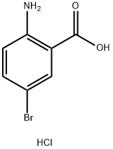 Benzoic acid, 2-amino-5-bromo-, hydrochloride (1:1) Structure