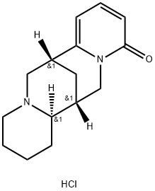 7,14-Methano-2H,11H-dipyrido[1,2-a:1',2'-e][1,5]diazocin-11-one, 1,3,4,6,7,13,14,14a-octahydro-, hydrochloride (1:1), (7R,14R,14aR)- Structure