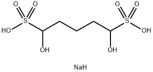 GLUTARALDEHYDE SODIUM BISULFITE ADDITION COMPOUND, 95% Structure