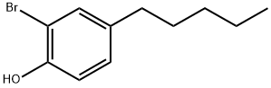 2-bromo-4-pentylphenol Structure