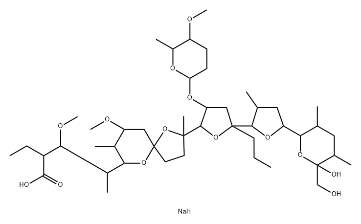 Antibiotic CP 47434 sodium salt Structure