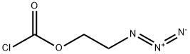 Carbonochloridic acid, 2-azidoethyl ester Structure