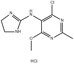 Moxonidine (hydrochloride) Structure