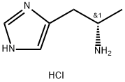 S-(+)-2-(1H-Imidazol-4-yl)-1-methyl-ethylamine hydrochloride Structure