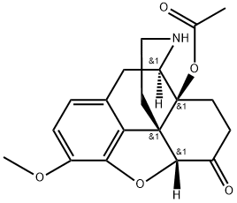 14-O-Acetyl Noroxycodone 구조식 이미지