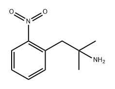 2-Methyl-1-(2-nitrophenyl)propan-2-amine Structure