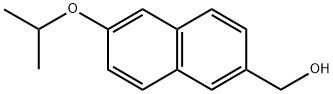 6-(1-Methylethoxy)-2-naphthalenemethanol Structure