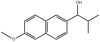 1-(6-methoxynaphthalen-2-yl)-2-methylpropan-1-ol Structure