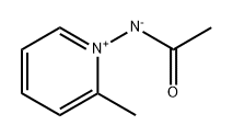 Acetyl(2-methylpyridinio)amine anion Structure