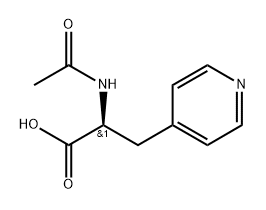 N-Ac-b-(4-Pyridyl)-S-Alanine 구조식 이미지