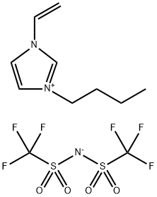 1‐BUTYL‐3‐VINYLIMIDAZOLIUM BIS(TRIFLUOROMETHYLSULFONYL)IMIDE Structure