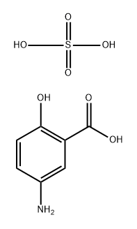 Bis-(5-amino-2-hydroxybenzoic acid) sulfate Structure