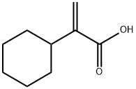 Cyclohexaneacetic acid, α-methylene- 구조식 이미지