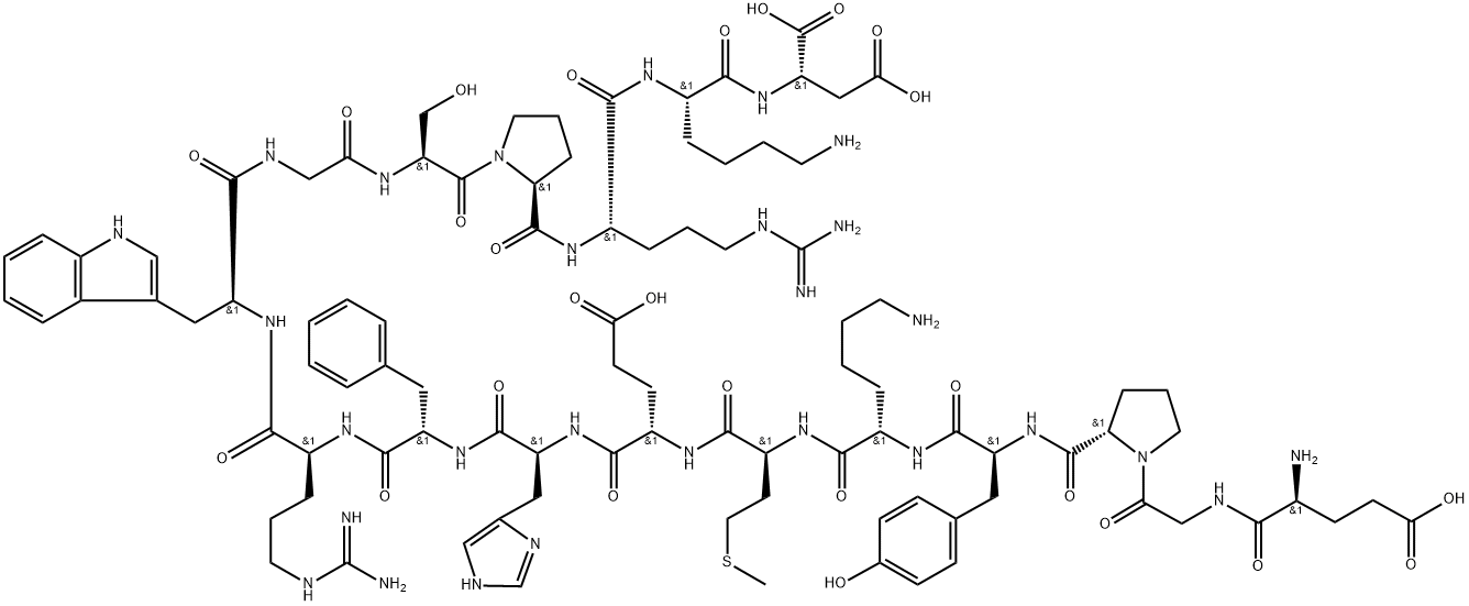 MSH, des-Asp- 구조식 이미지