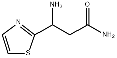 2-Thiazolepropanamide, β-amino- 구조식 이미지
