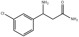 Benzenepropanamide, β-amino-3-chloro- 구조식 이미지