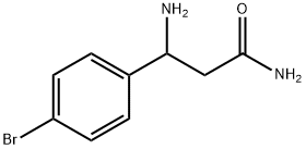 Benzenepropanamide, β-amino-4-bromo- 구조식 이미지