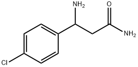 Benzenepropanamide, β-amino-4-chloro- Structure