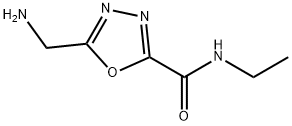 5-(Aminomethyl)-N-ethyl-1,3,4-oxadiazole-2-carboxamide Structure