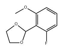 2-(2-fluoro-6-methoxyphenyl)-1,3-dioxolane Structure