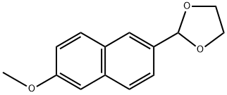 2-(6-methoxynaphthalen-2-yl)-1,3-dioxolane Structure