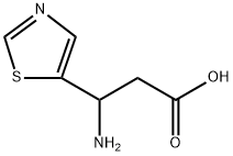 5-Thiazolepropanoic acid, β-amino- 구조식 이미지