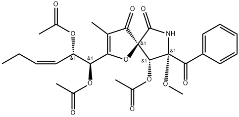 Triacetylpseurotin A Structure
