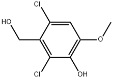 2,6-Dichloro-3-hydroxy-4-methoxybenzenemethanol Structure