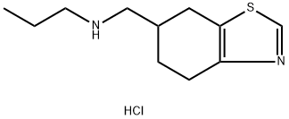 (N-Propylaminomethyl)-6 tetrahydro-4,5,6,7-benzo(d)thiazole chlorhydra te [French] Structure
