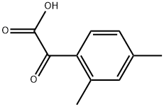 Benzeneacetic acid, 2,4-dimethyl-α-oxo- 구조식 이미지
