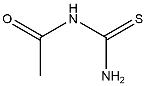 Acetamide, N-(aminothioxomethyl)-, [N(E)]- (9CI) 구조식 이미지