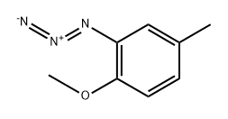 2-azido-1-methoxy-4-methylbenzene 구조식 이미지