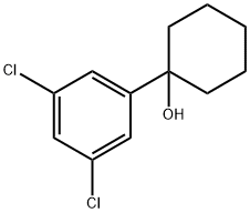 1-(3,5-dichlorophenyl)cyclohexanol Structure