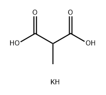 Potassium 2-methylmalonate Structure