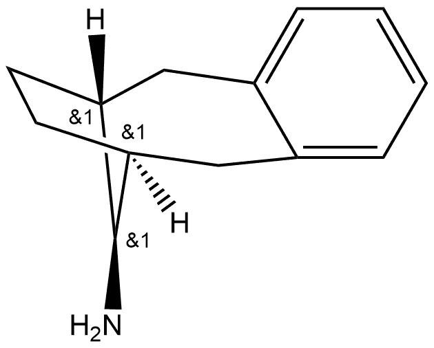 6,9-Methanobenzocycloocten-11-amine, 5,6,7,8,9,10-hexahydro-, (11-syn)- Structure