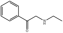 2-ethylaminoacetophenone Structure