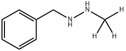 1-Benzyl-2-methylhydrazine hydrobromide salt Structure