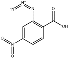 Benzoic acid, 2-azido-4-nitro- Structure