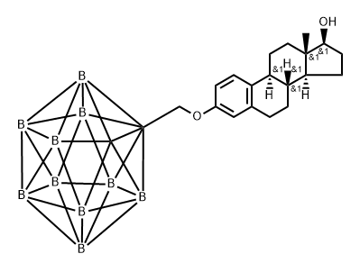 estradiol-17beta 3-carboranylmethyl ether Structure