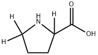 DL-Proline-2,5,5-d3 Structure