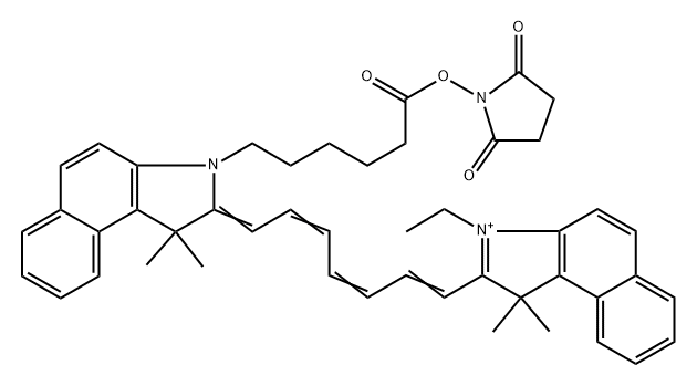 Cyanine7.5 NHS ester Structure