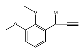 1-(2,3-Dimethoxyphenyl)prop-2-yn-1-ol Structure