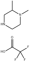 1,2-dimethyl-Piperazine bis(trifluoroacetate) Structure