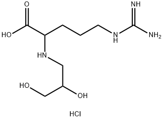 Dihydroxypropyl Arginine HCl Structure