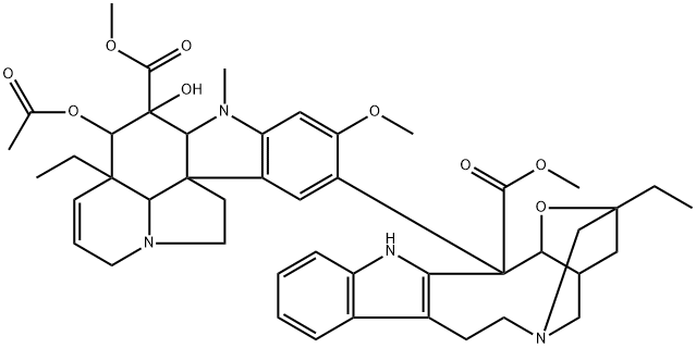 catharanthamine Structure