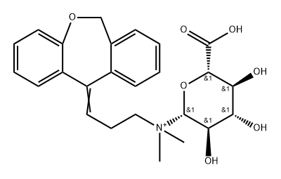 Doxepin Glucuronide (Mixture of Z and E Isomers) 구조식 이미지