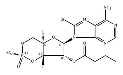 Rp-8-Br-2'-O-MB-cAMPS Structure